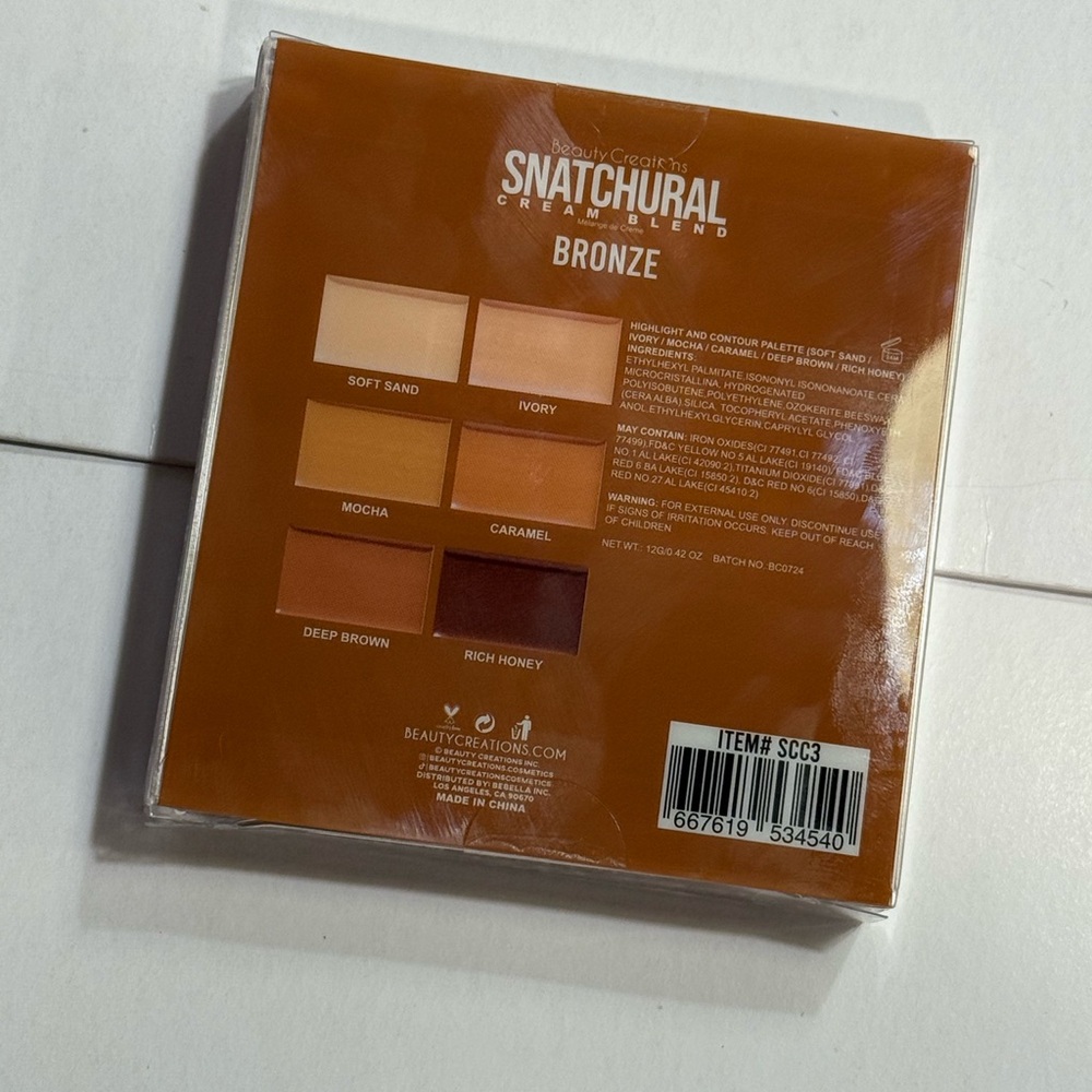 Beauty Creations Contour and highlight CreamPallet - Picture 5 of 5